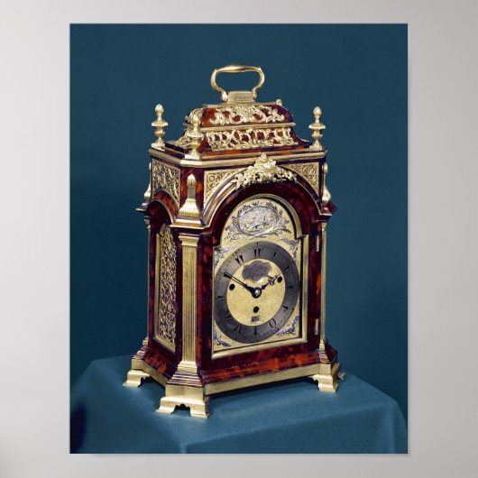 Poster Horloge du tableau, c.1750 (Devant)