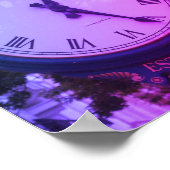 Poster Horloge postale de l'avenue Greenwich, Greenwich,  (Coin)