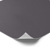 Poster horloge quartz fumée (Coin)