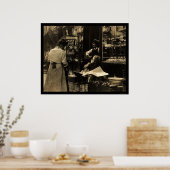 Poster Horloger italien à New York 1912 (Cuisine)