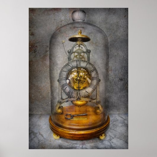 Poster Horloger - La capsule temporelle (Devant)