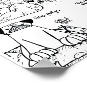 Poster Horloges d'alarme carlin (Coin)