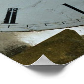 Poster Horloges dans la glace (Coin)