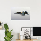 Poster Hornet F/A-18C (Bureau à domicile)