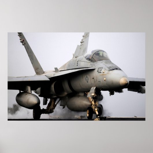 Poster Hornet F/A-18C (Devant)