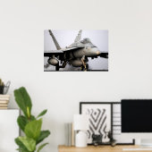 Poster Hornet F/A-18C (Bureau à domicile)