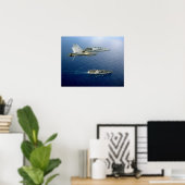 Poster Hornet F/A-18C (Bureau à domicile)