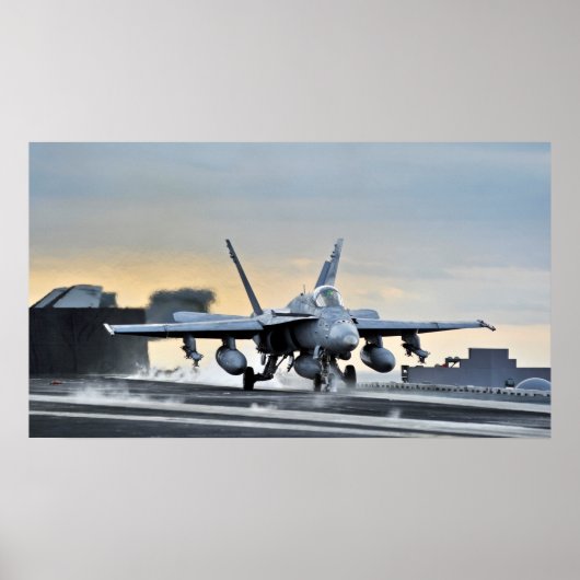 Poster Hornet F/A-18C (Devant)