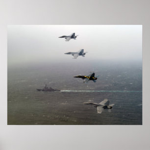 Poster Hornet F/A-18C