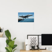 Poster Hornet F/A-18C (Bureau à domicile)
