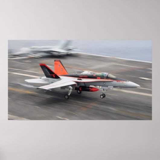 Poster Hornet F/A-18C (Devant)