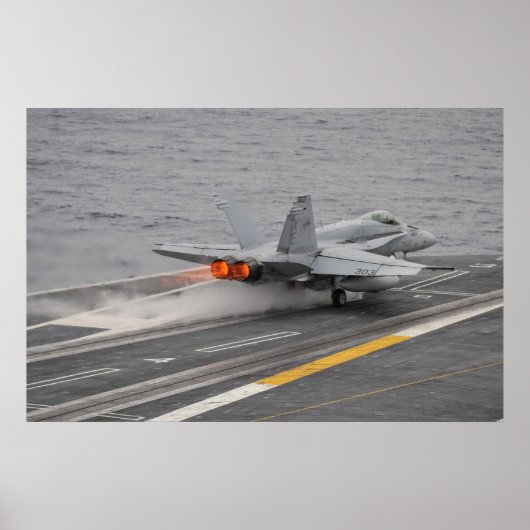 Poster Hornet F/A-18C (Devant)