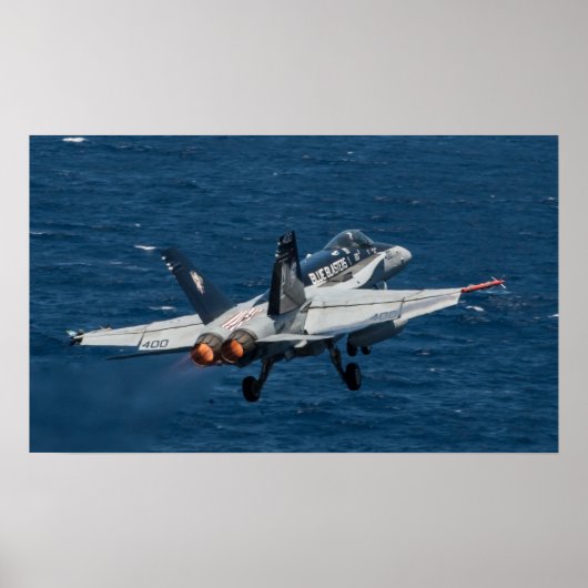 Poster Hornet F/A-18C (Devant)