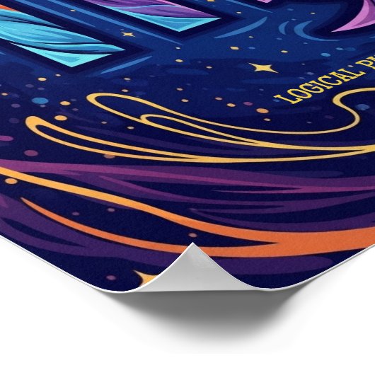 Poster Horoscope d'astrologie virale (Coin)