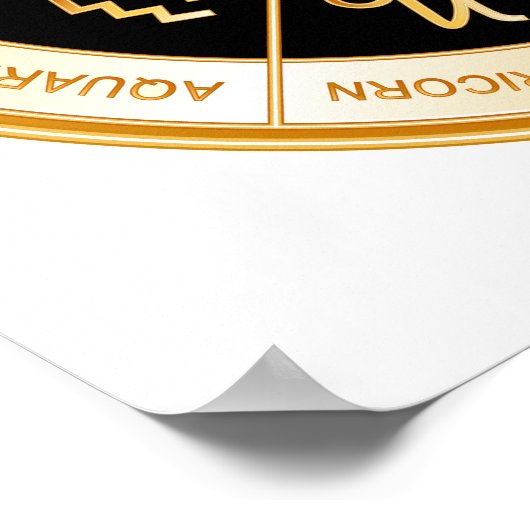 Poster Horoscope Mandala (Coin)