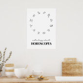 Poster Horoscopes (Cuisine)