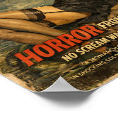 Poster Horreur des profondeurs, un classique de la créatu (Coin)