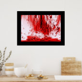 Poster Horreur Sanglante Halloween sanglante (Cuisine)