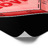 Poster Horror Lover Candy Heart Valentines Day Halloween (Coin)