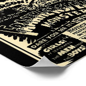 Poster Horror Movie Monster Mummy Dracula Werewolf Franke (Coin)