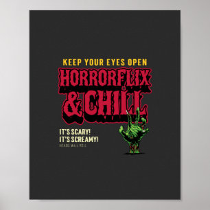 Poster Horrorflix Et Chaleur