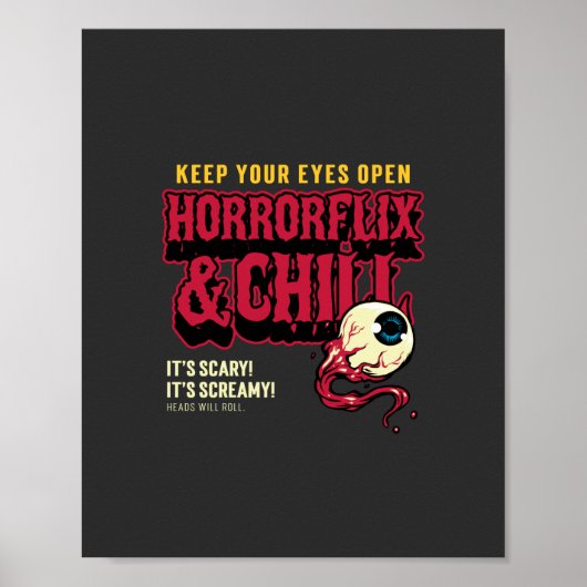 Poster Horrorflix Et Chaleur (Devant)