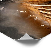 Poster Hors de l'impression en bois (Coin)