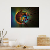 Poster "Hors du coin de mon oeil" (Cuisine)