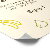 Poster Hors Du Marché Main Dessinée Fête des mariées Mimo (Coin)