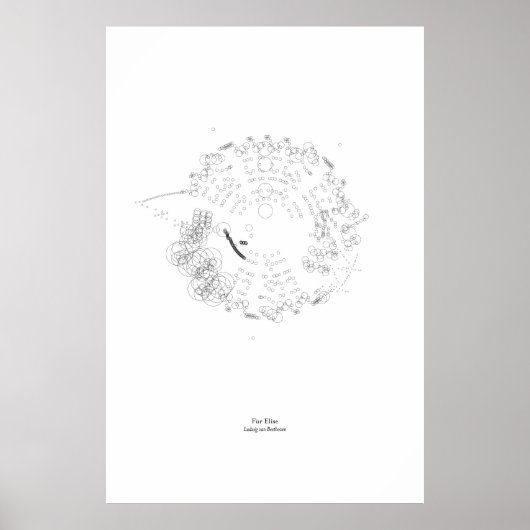 Poster Hors du personnel : Für Elise (noir) (Devant)