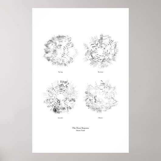 Poster Hors du personnel : Les Four Seasons (séparés, noi (Devant)