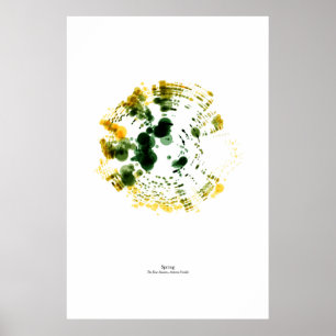 Poster Hors du personnel : Les Quatre Saisons - Printemps