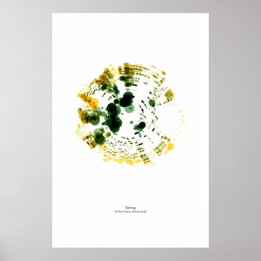 Poster Hors du personnel : Les Quatre Saisons - Printemps (Devant)