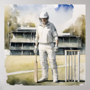 Poster Hors grève - Archivage Cricket Imprimer