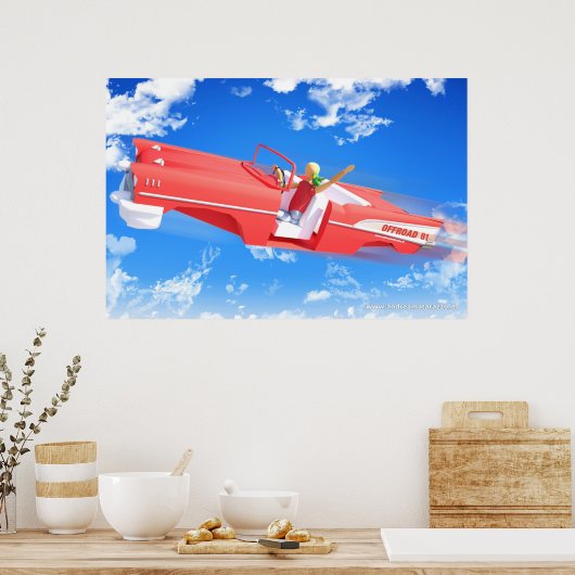 Poster Hors route 01 (Cuisine)