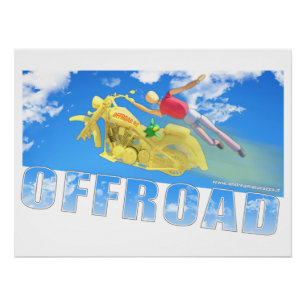 Poster Hors route - 02 Glossy