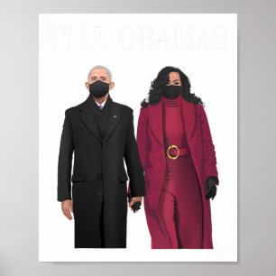 Poster Hors Saison Féminisme Michelle Et Barack Obama _