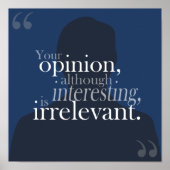 Poster hors sujet (Devant)