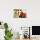 Poster Horse At Gate (Bureau à domicile)