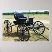 Poster Horse-drawn Doctor's buggy (Devant)