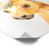 Poster Horse Foy Farm Nursery Art Imprimer (Coin)