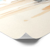 Poster Horse on Beach (Coin)