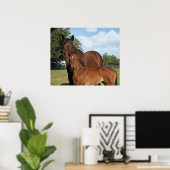 Poster Horse Royale Imprimer -24x20 -cliquez pour agrandi (Bureau à domicile)