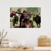 Poster Horse Tamer (Cuisine)