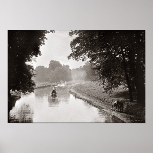 Poster Horse tiré étroit Watford UK (Devant)