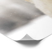 Poster Horse with snow on head (Coin)