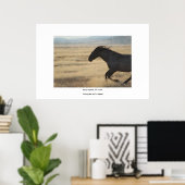 POSTER HORSE WLD DE LA PHOTOGRAPHIE UTAH (Bureau à domicile)