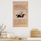 Poster Horseman dessinant son arc (Cuisine)