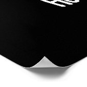 Poster Horseradish Funny Horse Pun Dark BG (Coin)