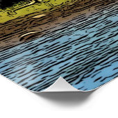 Poster Horses by the Water (Coin)